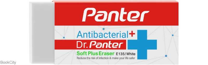 پاک‌کن سفید بزرگ Panter Soft Plus Eraser - 0
