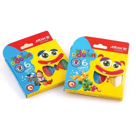 خمیر 6 رنگ مقوایی 1057 آریا - 0