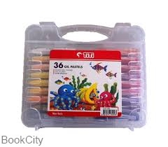 پاستل روغنی 36 رنگ با ابزار TiTi TIP36S