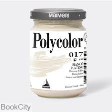 رنگ آکریلیک MAIMERI 017 Platinum White 140ml - 0
