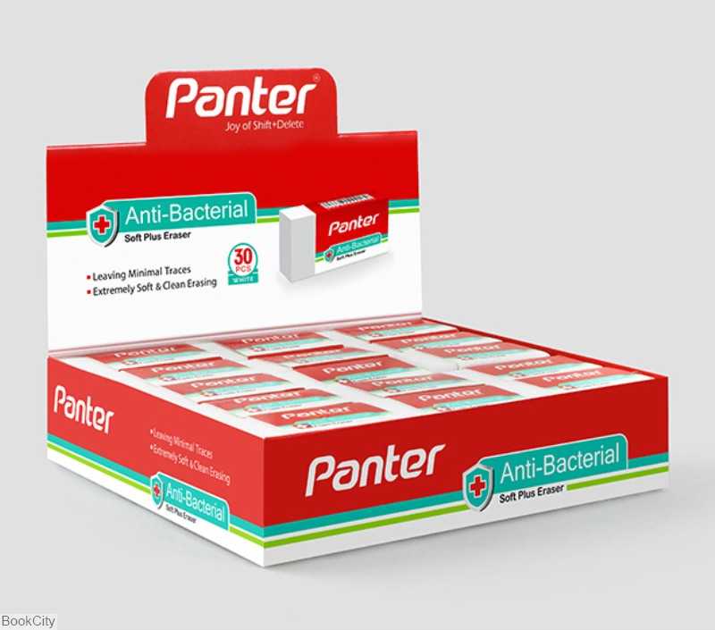 پاک‌کن سفید کوچک Panter Soft Plus Eraser - 0