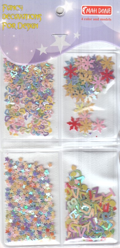 پولک پاستلی 4 عددی M406 ماه‌دونه - 0