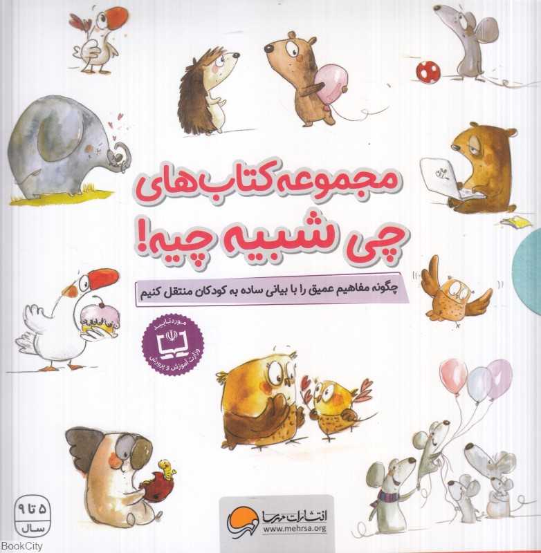 مجموعه کتاب‌های چی شبیه چیه (10 جلدی با قاب)