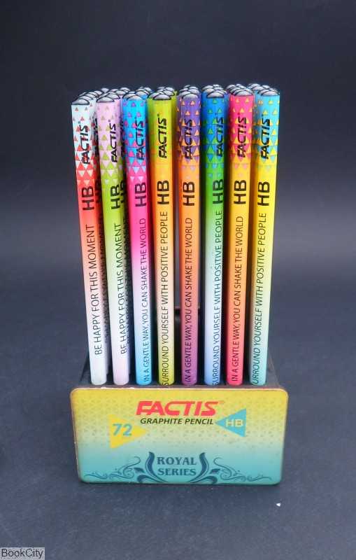 مداد مشکی HB طرح رویال FACTIS Graphite Penci - 0