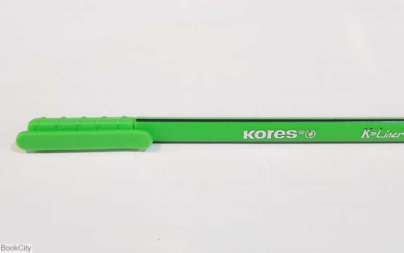 روان‌نویس نوک نمدی سبز روشن Kores 28165 K Liner - 0