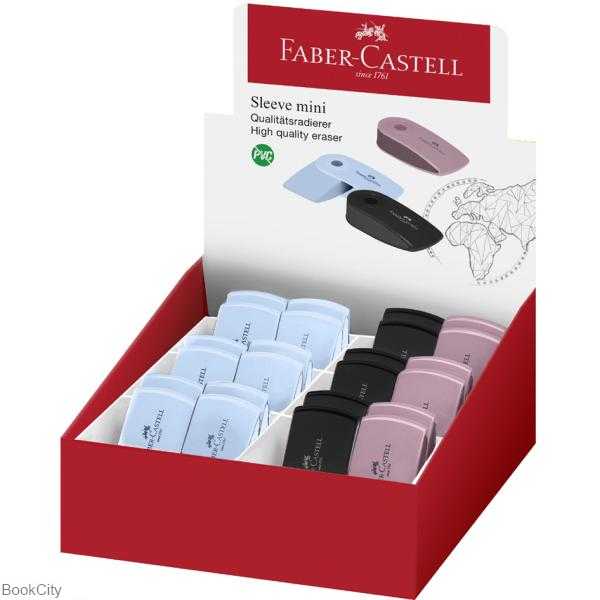 پاک‌کن رنگی FABER CASTELL 182477 Sleeve Mini - 0
