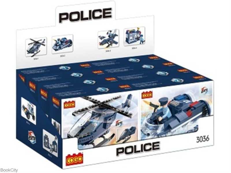 ساختنی Police 3036 116-123pcs