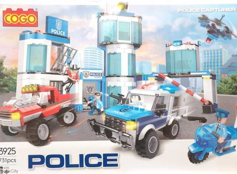 ساختنی Police 3925 731pcs