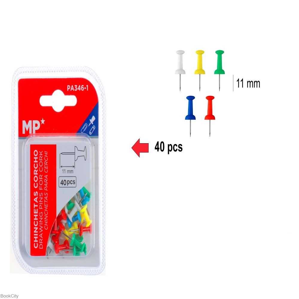 سوزن نقشه رنگی 40 عددی MP PA346-1 - 0