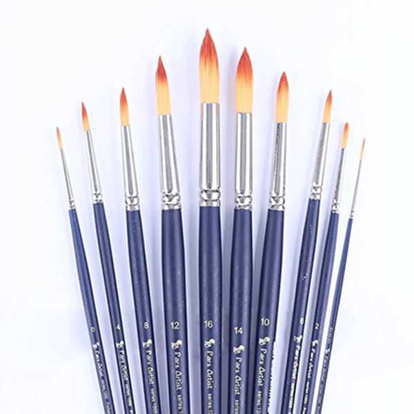 قلم‌مو 9 روغن گرد Pars Artist 1000 - 0