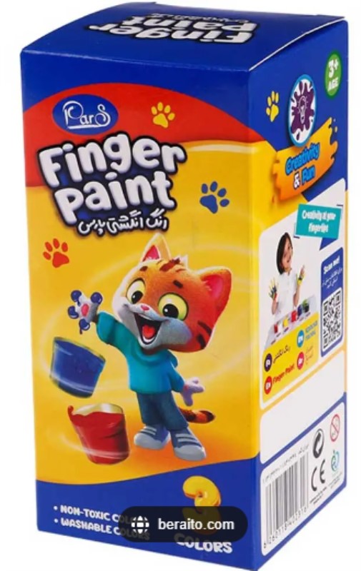 رنگ انگشتی 3 رنگ پارس Pars