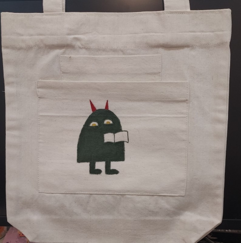 ساک پارچه‌ای 2جیب الهام - 0