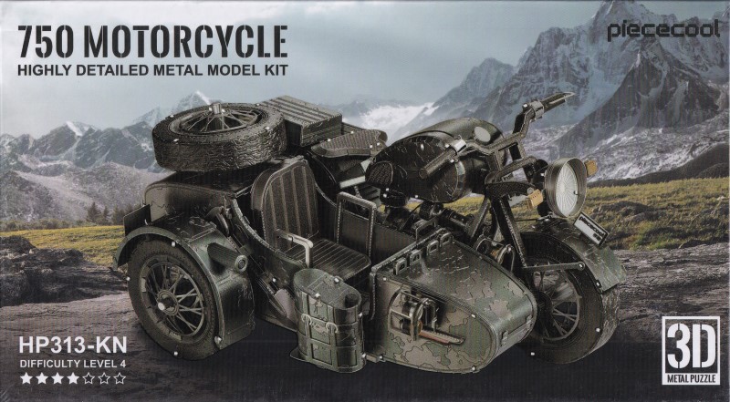 Hard box piececool 750 Motorcycle HP313-KN