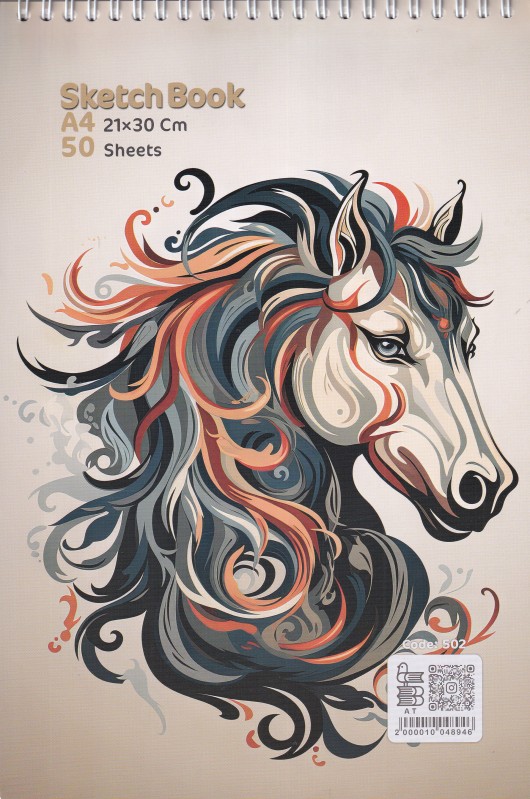 دفتر طراحی 50 برگ 30×21 Amir Tahrir 502 - 0