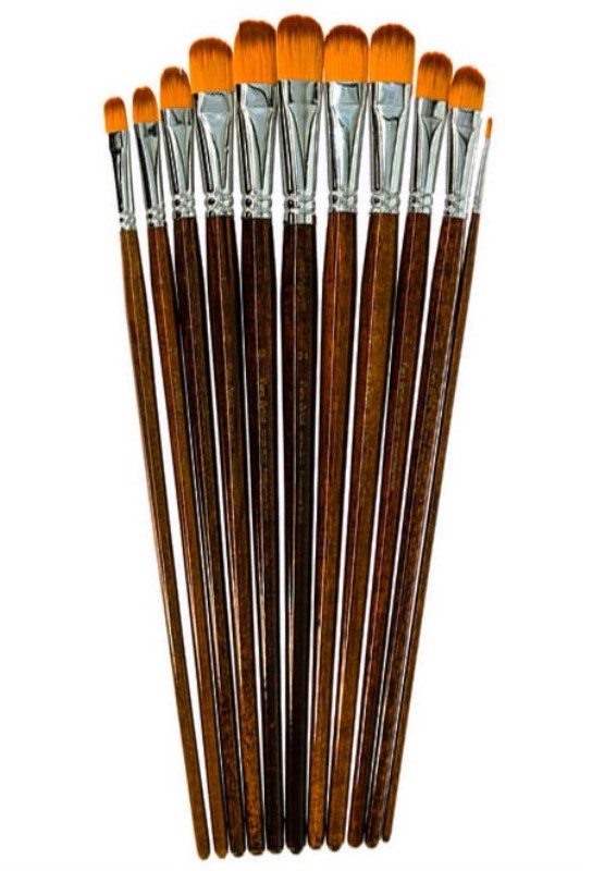 قلم‌مو 24 زبان گربه بلند Pars Artist 3010 - 0