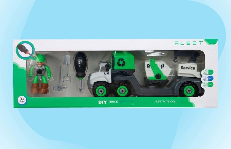 تریلر یدک‌کش شهرداری با آدمک K1-46D - 0