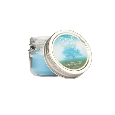 شمع شیشه‌ای 70gr رایحه نسیم صبحگاهی Morningbreeze - 0