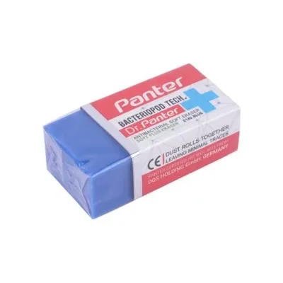 پاک‌کن آبی کوچک Panter Soft Plus Eraser - 0