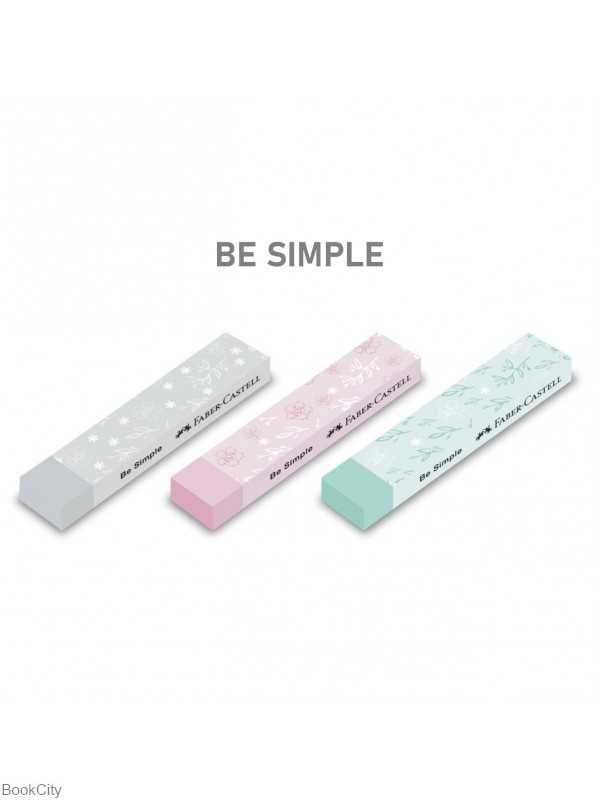 پاک‌کن رنگی باریک FABER CASTELL 187411 Be Simple - 0