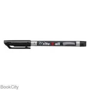 ماژیک CD مشکی STABILO 156-46 Write-4-all F - 0