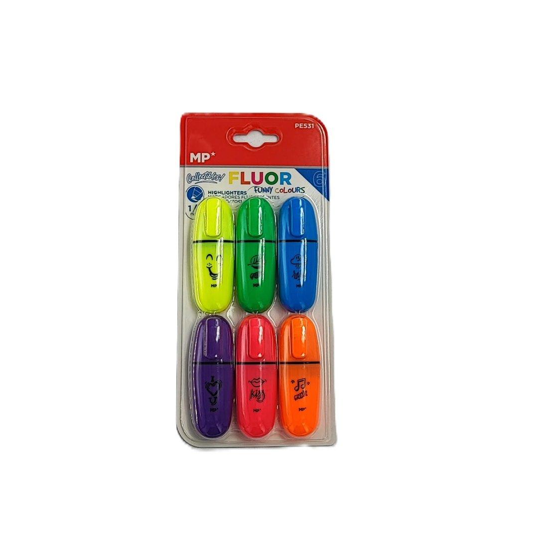 ماژیک های‌لایت 6 رنگ مینی MP PE531 - 0