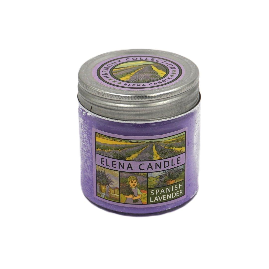 شمع شیشه‌ای 150gr رایحه لوندر Spanishlavender - 0