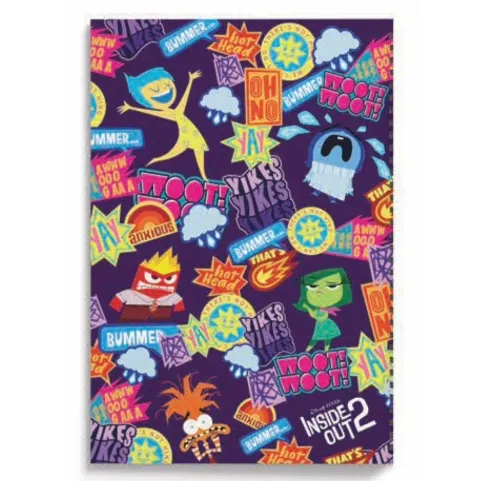 دفتر 100 برگ سیمی وزیری گالینگور Lango 780 Inside Out 2