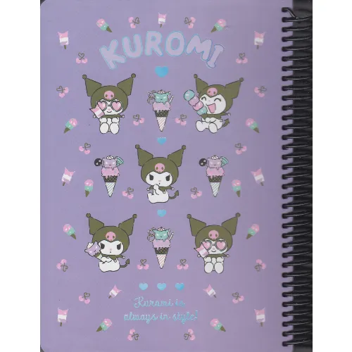 دفتر 100 برگ کرومی سیمی وزیری گالینگور Lango 760 - 0