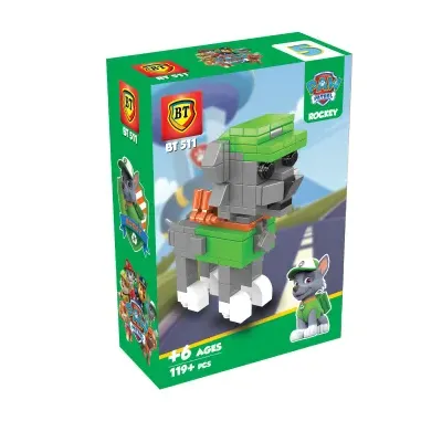 ساختنی سگ‌های نگهبان راکی PAW PATROL BT511 - 0