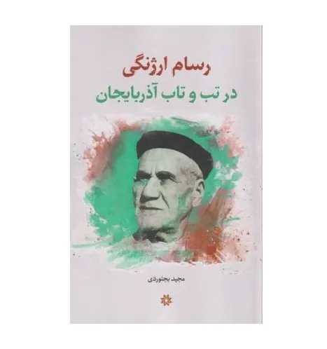 رسام ارژنگی در تب و تاب آذربایجان