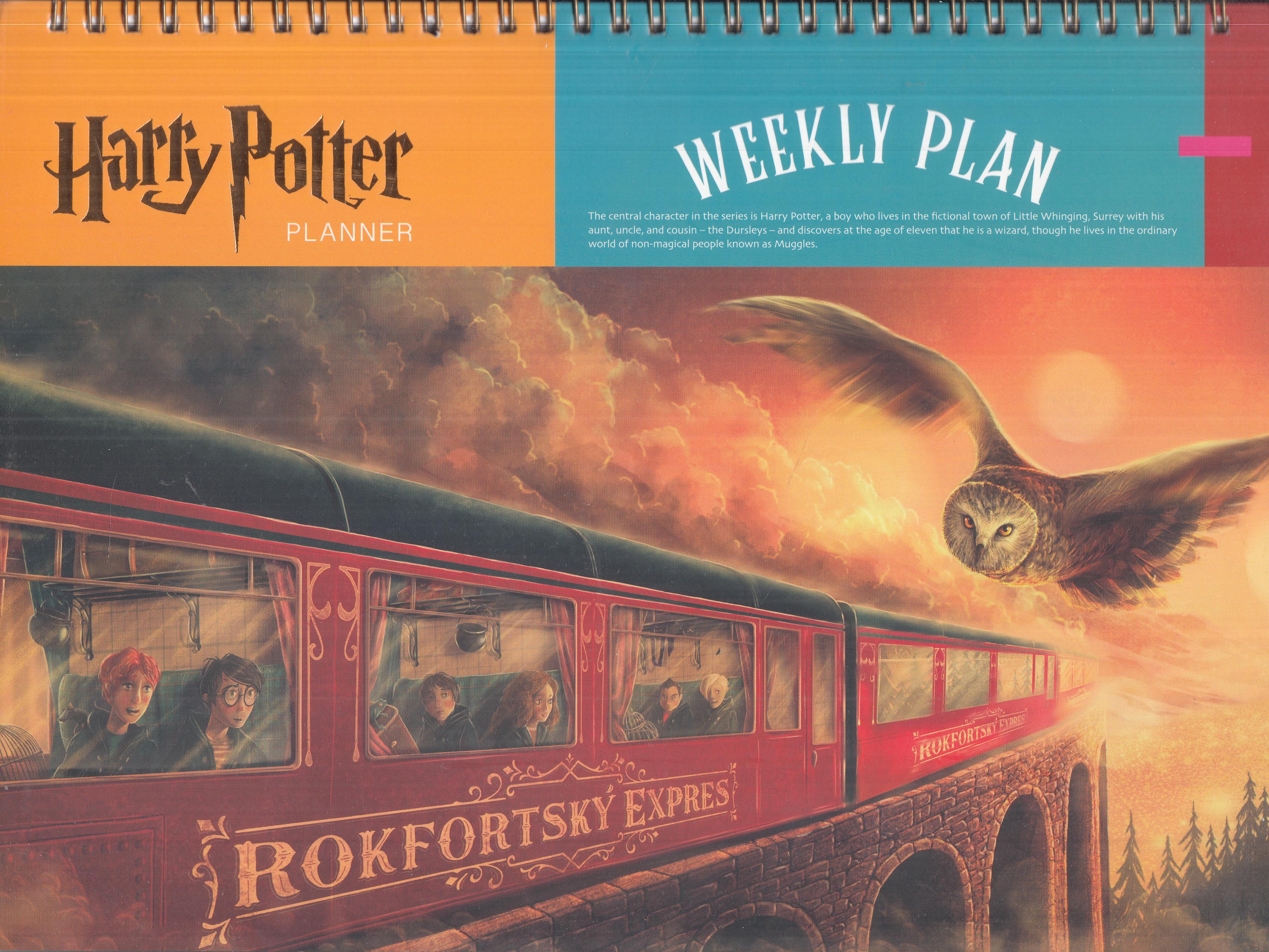 پلنر هفتگی هری پاتر سیمی رحلی HAMYSHEH Harry Potter - 0